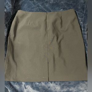 Black pencil skirt